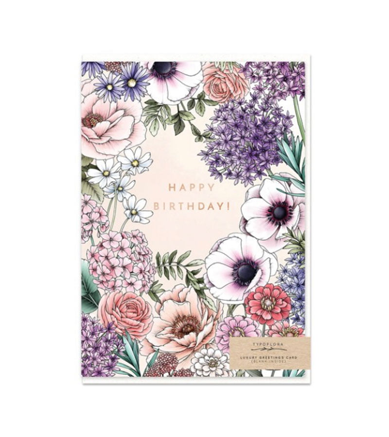 Blooming Birthday Card - Willow on the Lane